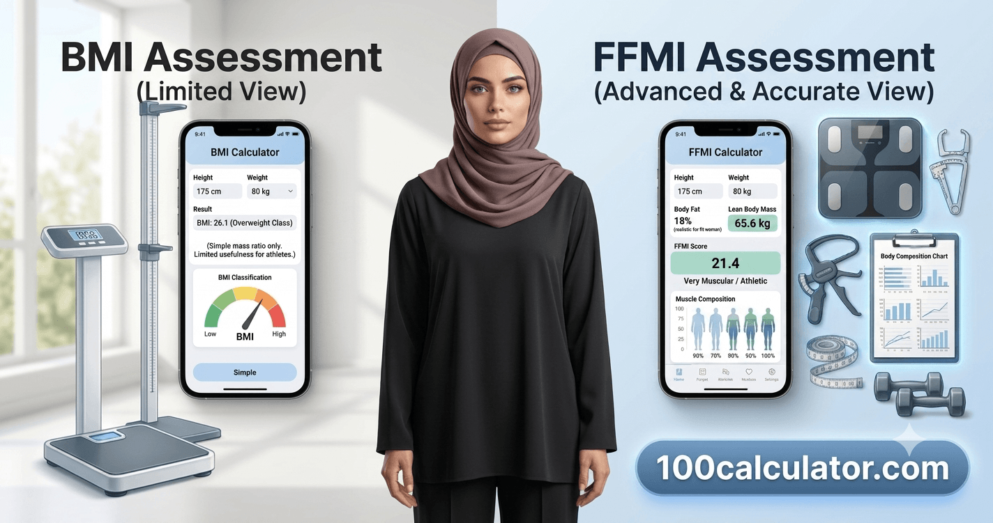 FFMI vs BMI: Which Metric Reflects Fitness Better - 100 Calculator