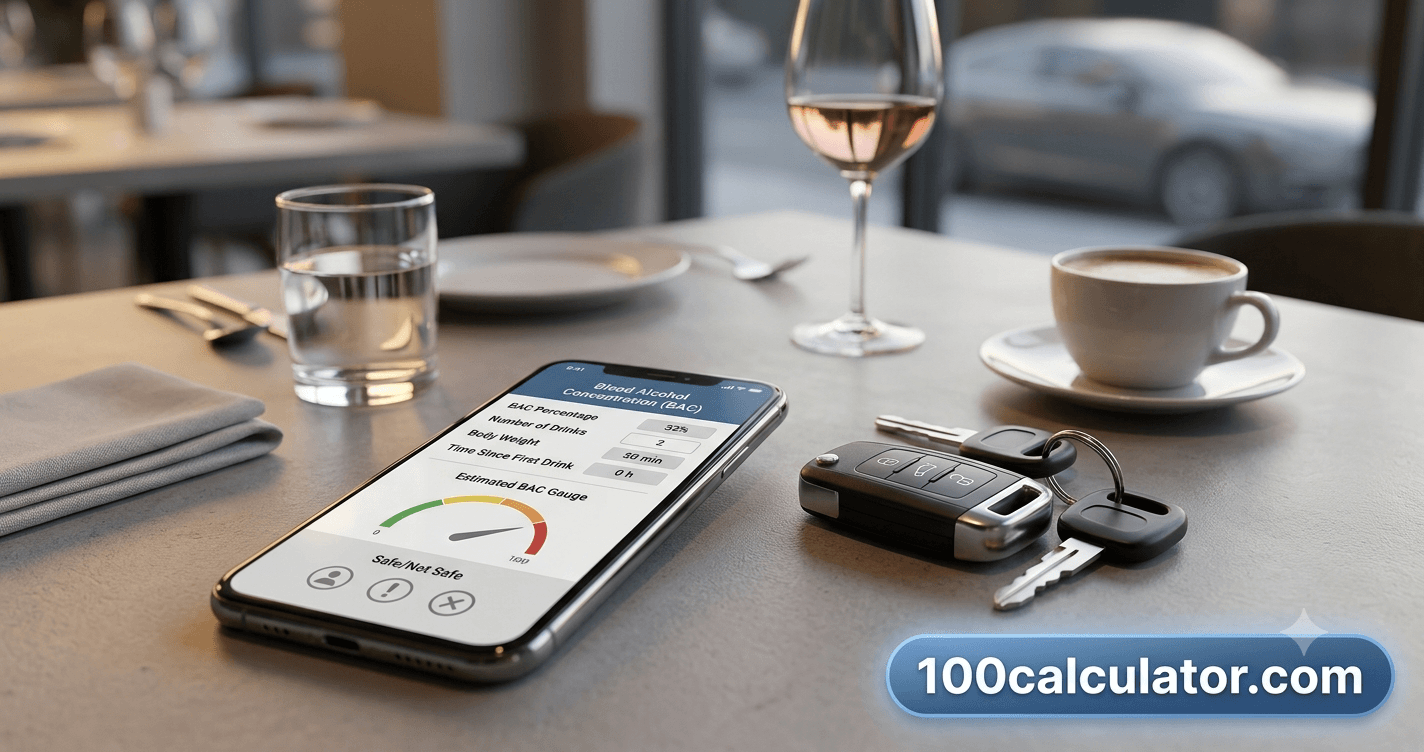 How Blood Alcohol Concentration Is Calculated - 100 Calculator