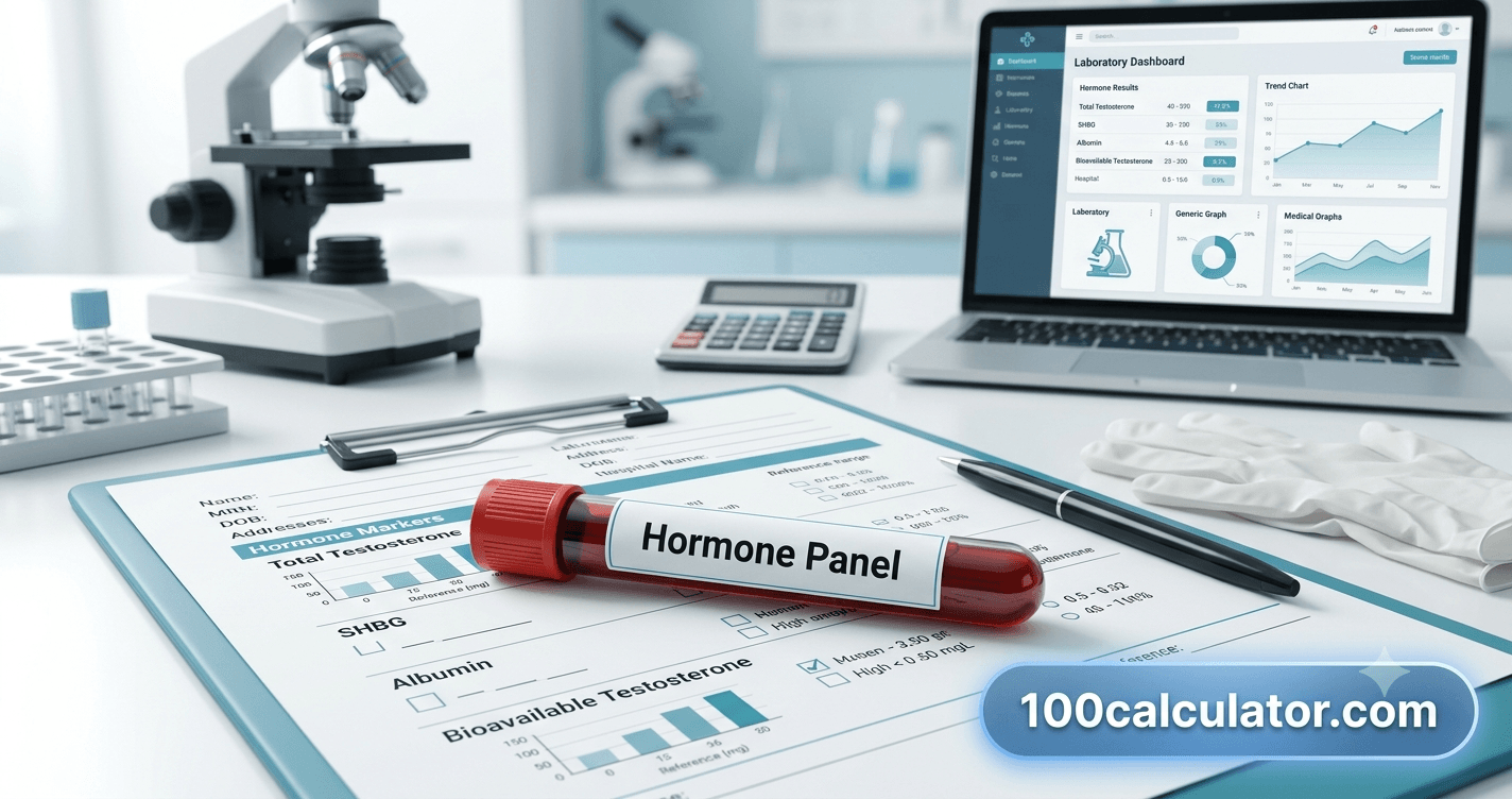 What Is Bioavailable Testosterone and Why It Matters - 100 Calculator