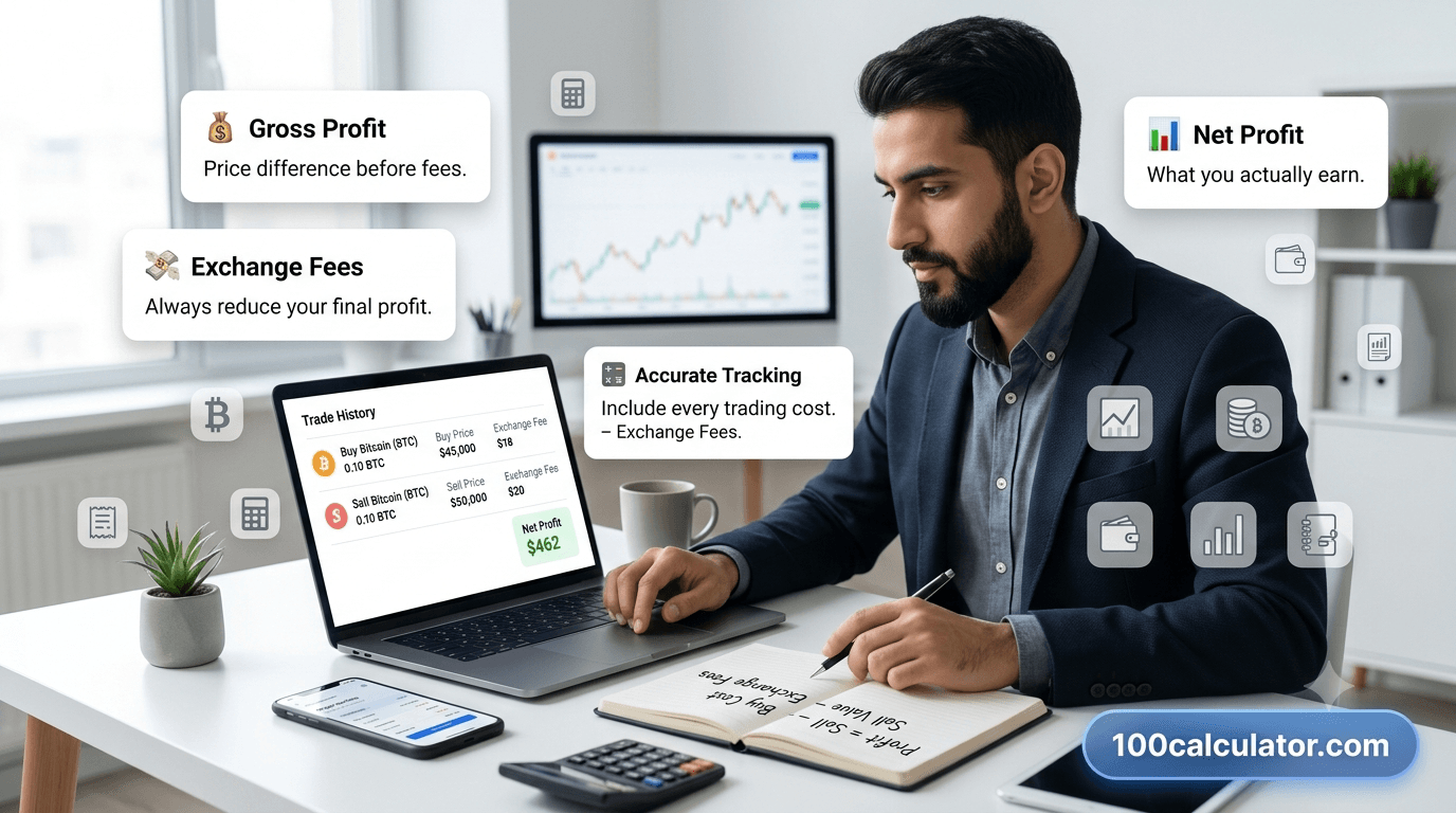 How to Calculate Crypto Trading Profit Correctly - 100 Calculator