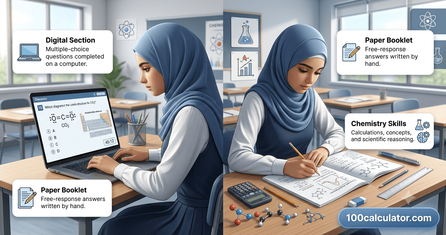 How the AP Chemistry Exam Is Scored Each Year - 100 Calculator