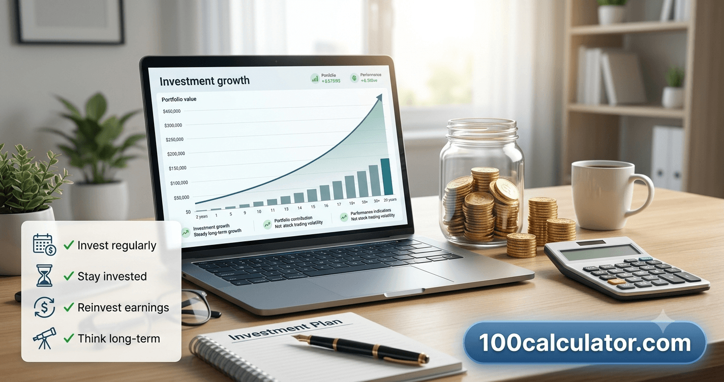 Compound Interest Mistakes That Cost You Money - 100 Calculator