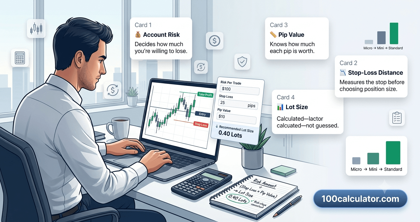 How to Choose the Right Forex Lot Size for Your Account - 100 Calculator