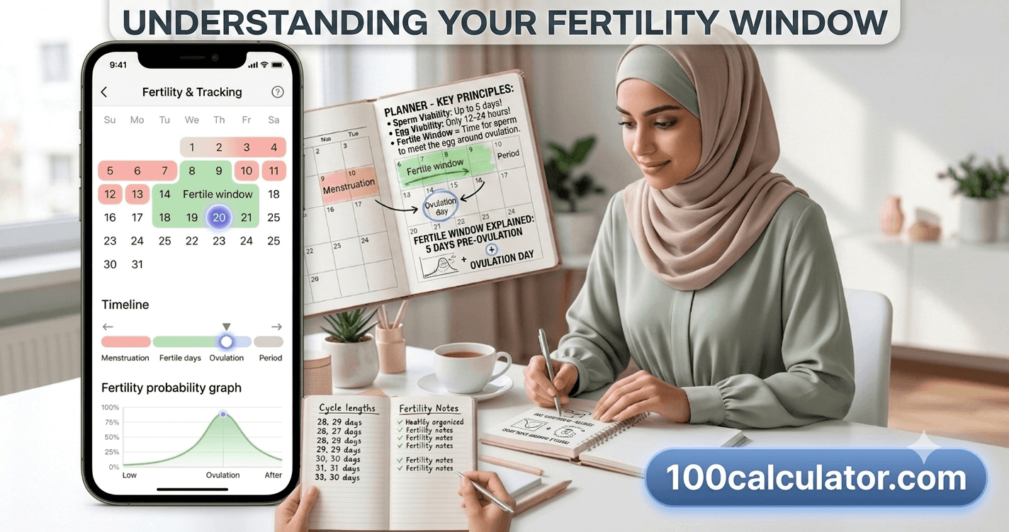 Fertility Window Explained - 100 Calculator